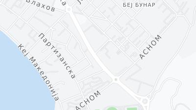 Hotel location map