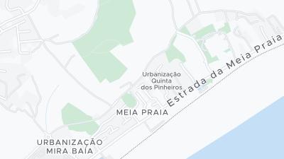 Mapa de localização do hotel