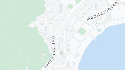 Hotel location map