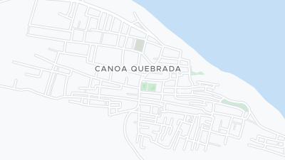 Kaart met de situering van het hotel