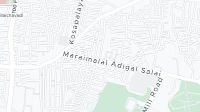 Mapa de localização do hotel