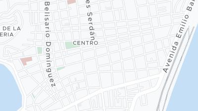 Hotel location map