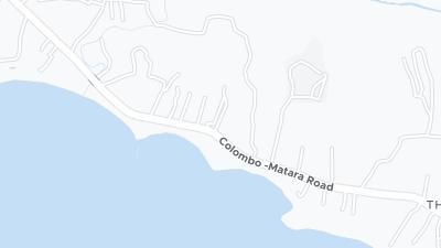 Mapa de localização do hotel