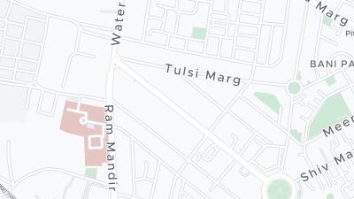 Mapa de localização do hotel