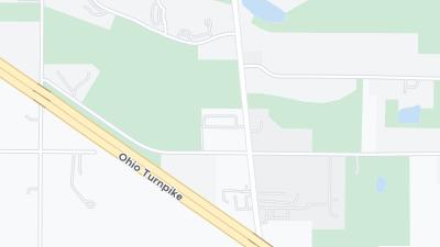 Kaart met de situering van het hotel