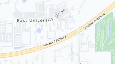 خريطة موقع الفندق