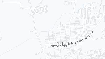 Mapa de localização do hotel