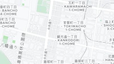 ホテル所在地マップ