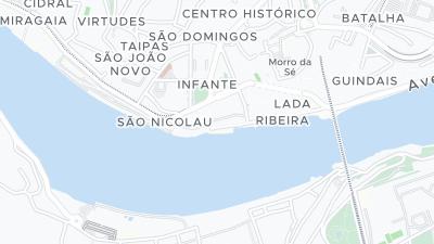 Hotel location map
