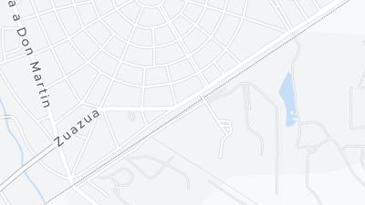 Mapa de localização do hotel