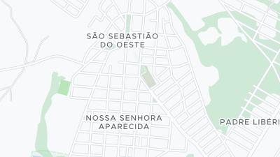 Kaart met de situering van het hotel