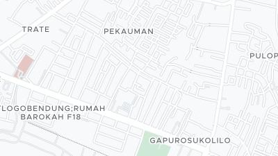 Mapa de localización del hotel