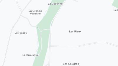 Mapa de localização do hotel