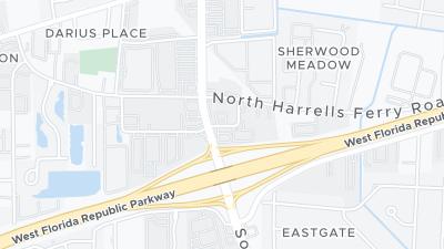 Hotel location map