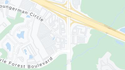 Hotel location map