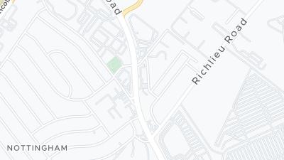 خريطة موقع الفندق