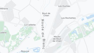 Hotel location map