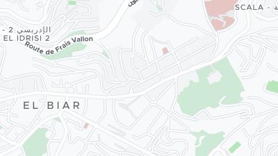 Hotel location map