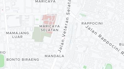 Hotel location map