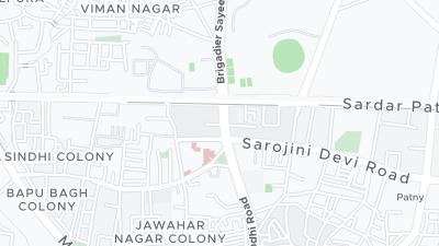 Карта локализации отеля