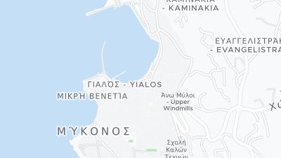 Hotel location map