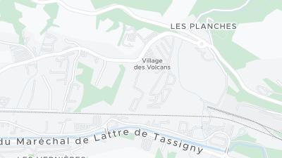 Hotel location map