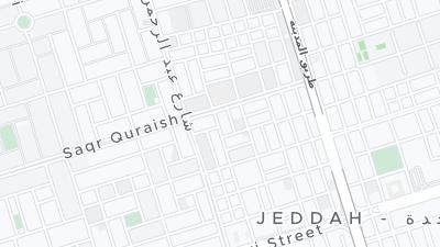 Kaart met de situering van het hotel