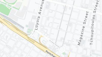 Mapa de localização do hotel