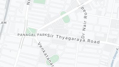 Mapa de localização do hotel