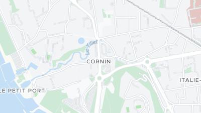 Hotel location map