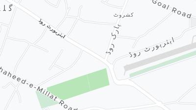 Hotel location map