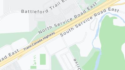 Kort over hotellets beliggenhed