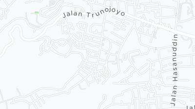 Mapa de localização do hotel