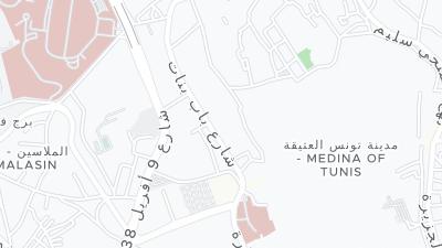 Hotel location map