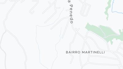 Mapa de localização do hotel