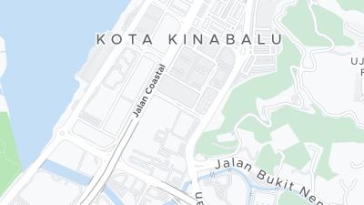 Mapa de localização do hotel