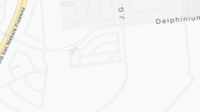 Hotel location map