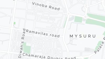 Kort over hotellets beliggenhed