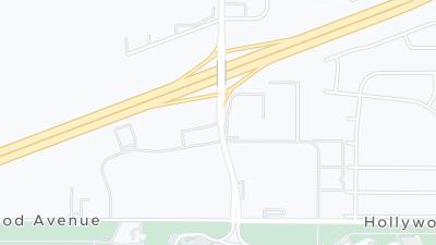 Hotel location map