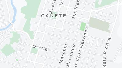 Kaart met de situering van het hotel