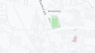 Mapa de localização do hotel