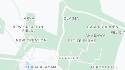 Hotel location map