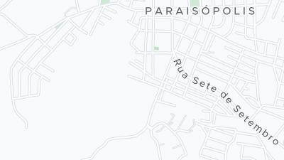 Mapa de localização do hotel