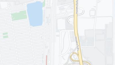 Mapa de localização do hotel