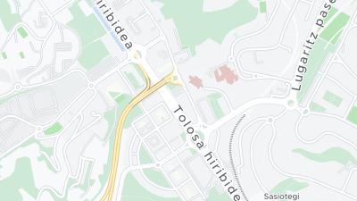 Mapa de localização do hotel