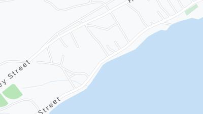 Kaart met de situering van het hotel