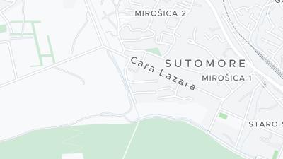 Hotel location map