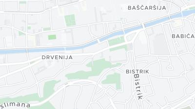 Hotel location map