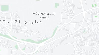 Mapa de localização do hotel