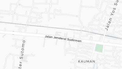 Plan de localisation de l'hôtel